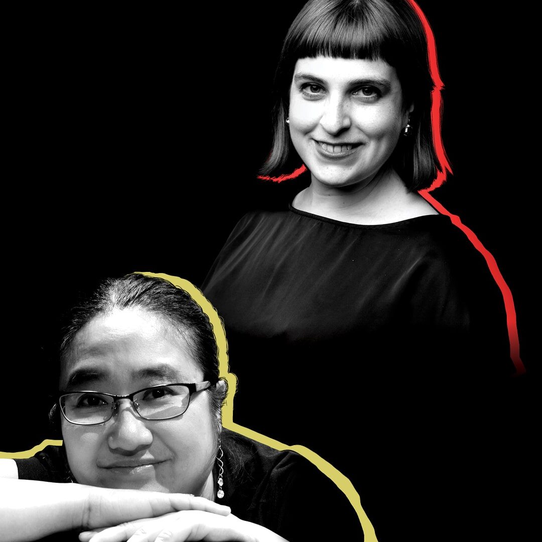 Conductors Juliane Gallant and Jennifer Tung