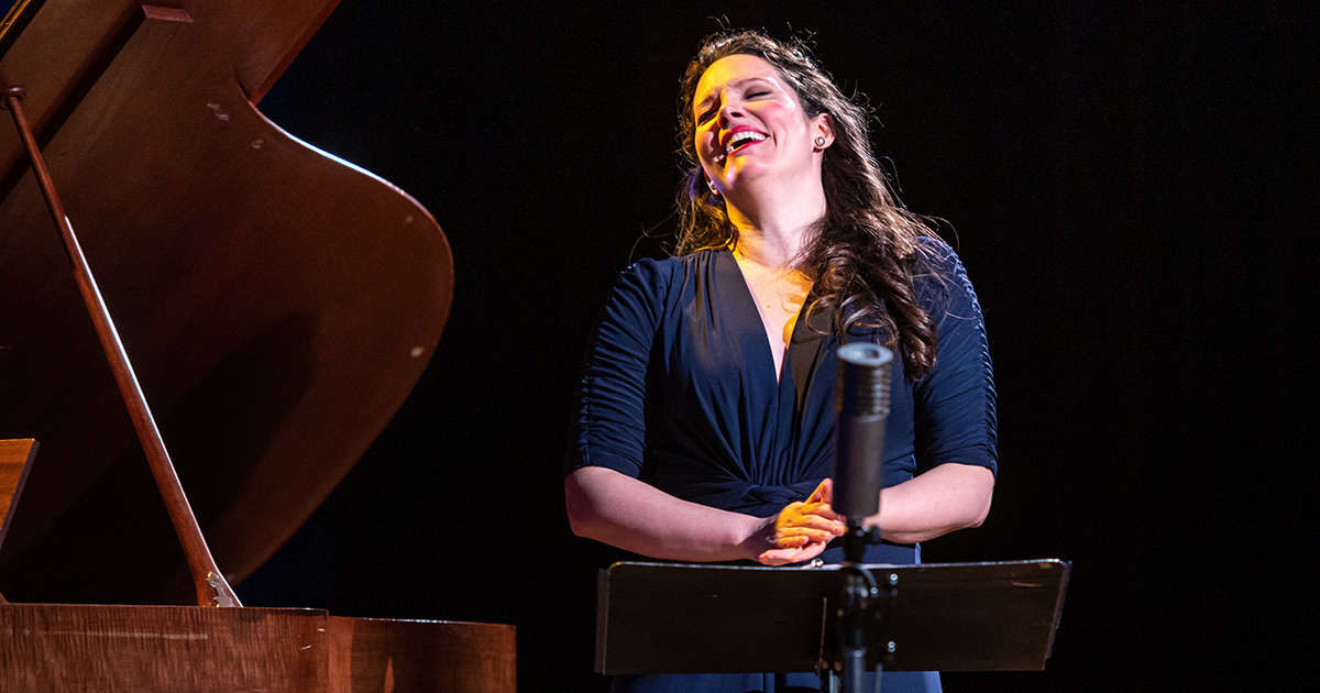 Mireille Asselin laughing