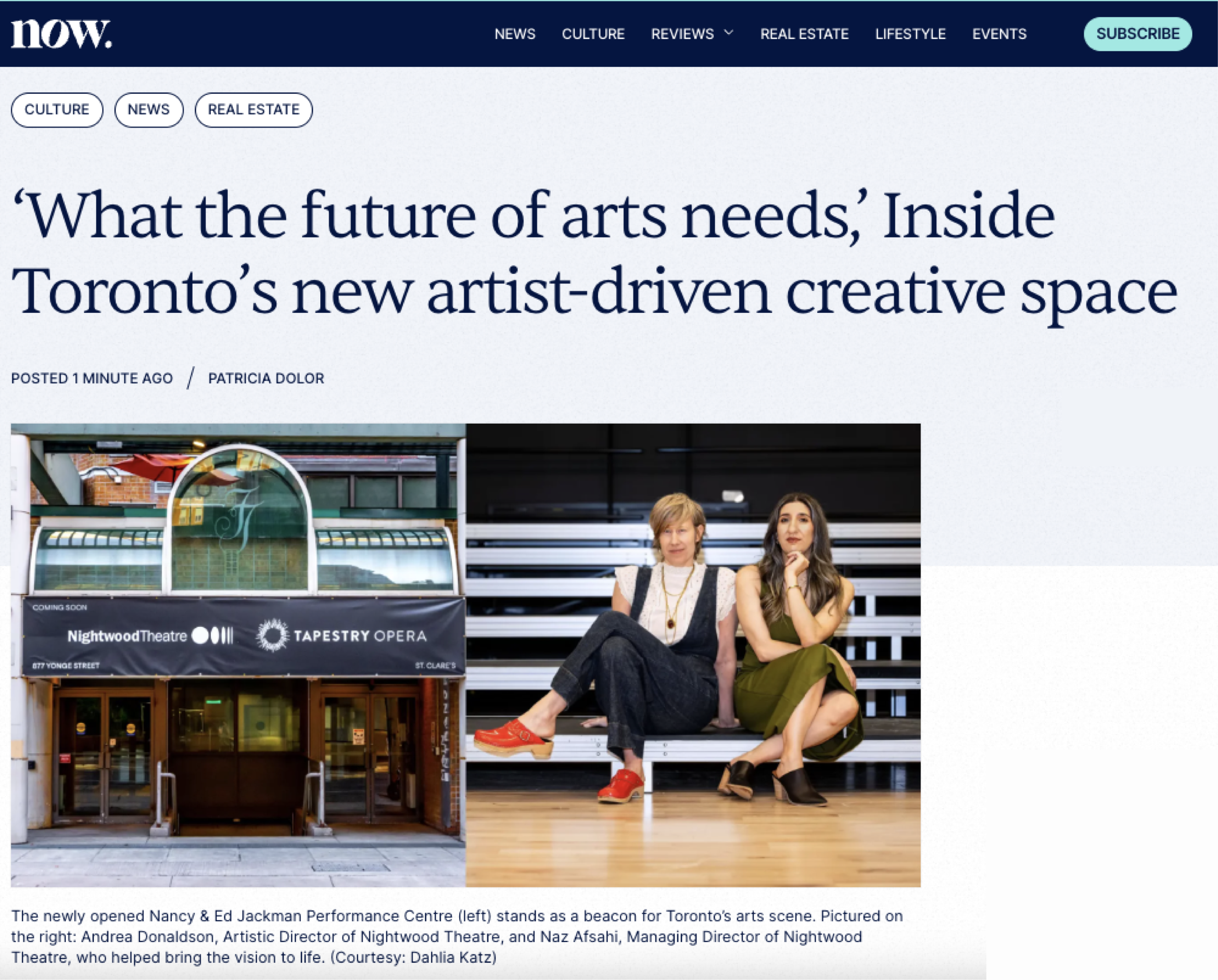 ‘What the future of arts needs,’ Inside Toronto’s new artist-driven creative space